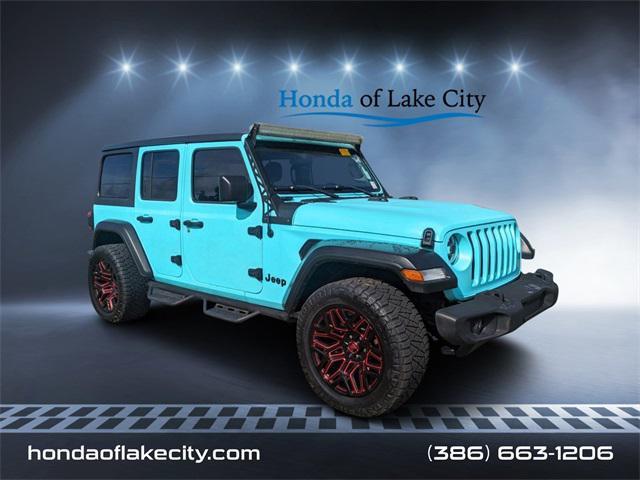 used 2021 Jeep Wrangler Unlimited car, priced at $29,430