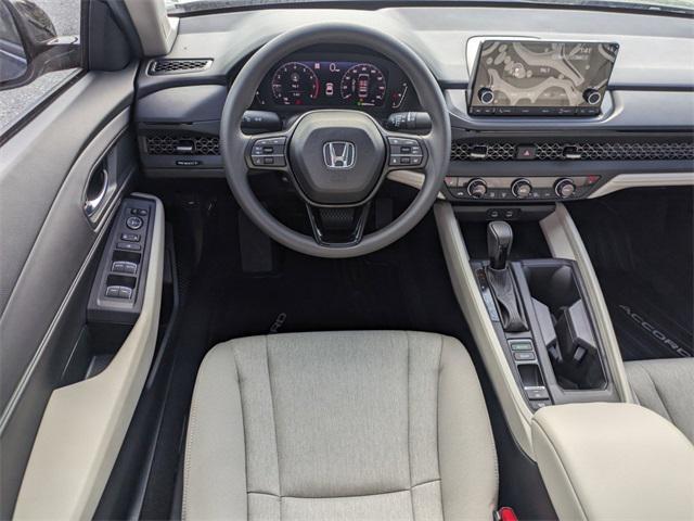 new 2025 Honda Accord car, priced at $31,655