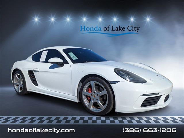 used 2017 Porsche 718 Cayman car, priced at $37,553