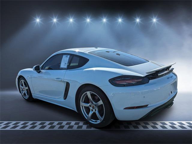 used 2017 Porsche 718 Cayman car, priced at $37,553