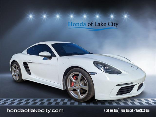 used 2017 Porsche 718 Cayman car, priced at $38,053