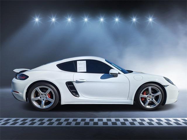 used 2017 Porsche 718 Cayman car, priced at $37,553