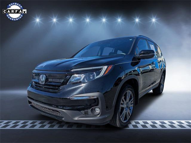 used 2022 Honda Pilot car, priced at $25,179