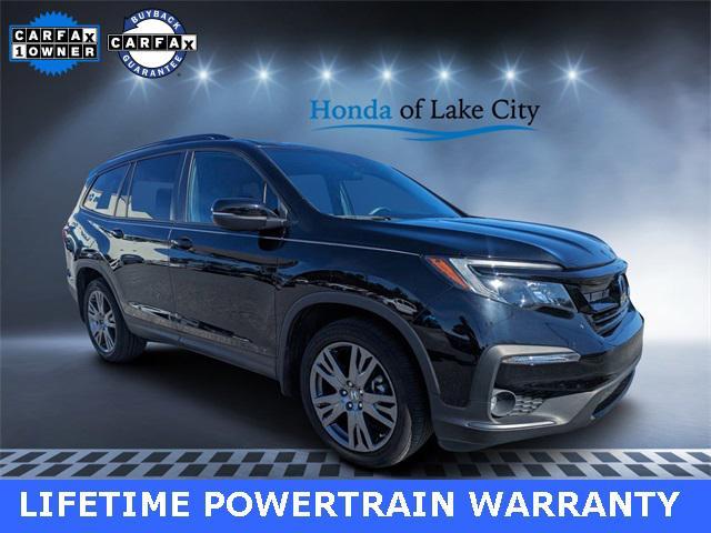 used 2022 Honda Pilot car, priced at $25,575