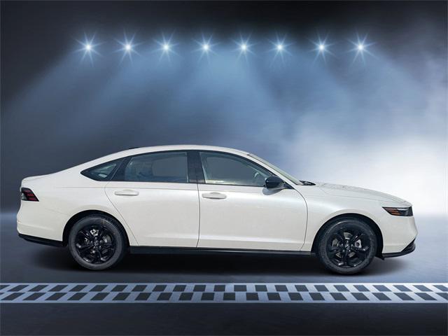 new 2025 Honda Accord car, priced at $29,170