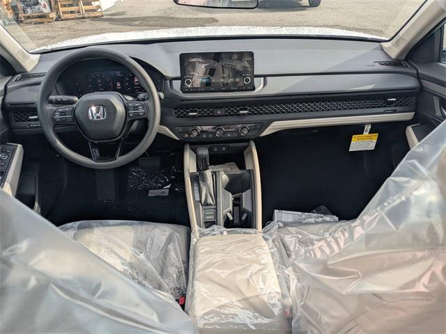 new 2025 Honda Accord car, priced at $29,170