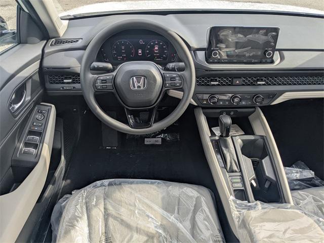 new 2025 Honda Accord car, priced at $29,170