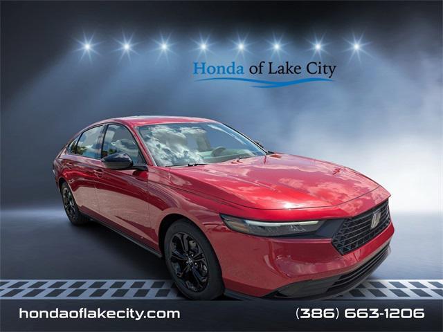 new 2025 Honda Accord car, priced at $30,557