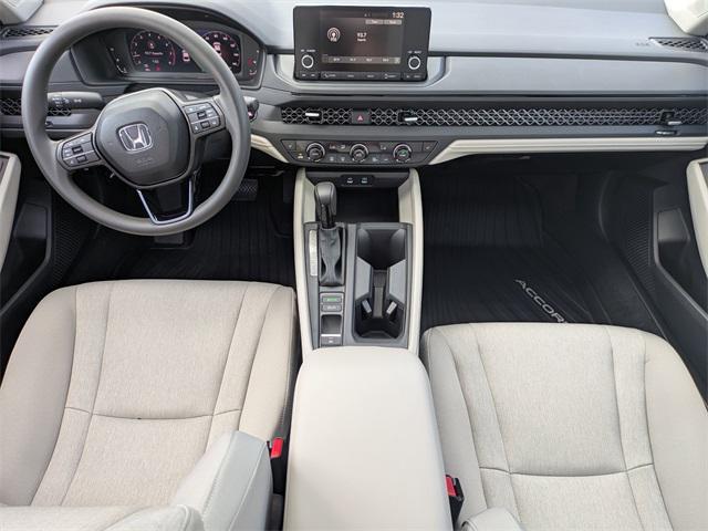 new 2025 Honda Accord car, priced at $30,557