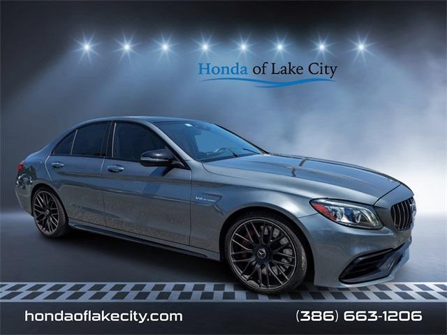 used 2019 Mercedes-Benz AMG C 63 car, priced at $51,550