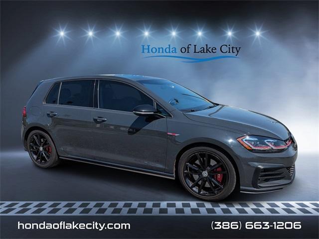 used 2019 Volkswagen Golf GTI car, priced at $20,571