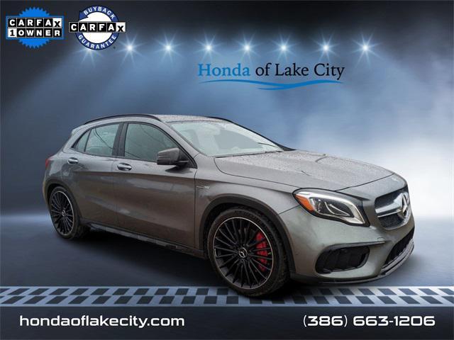 used 2018 Mercedes-Benz AMG GLA 45 car, priced at $26,190