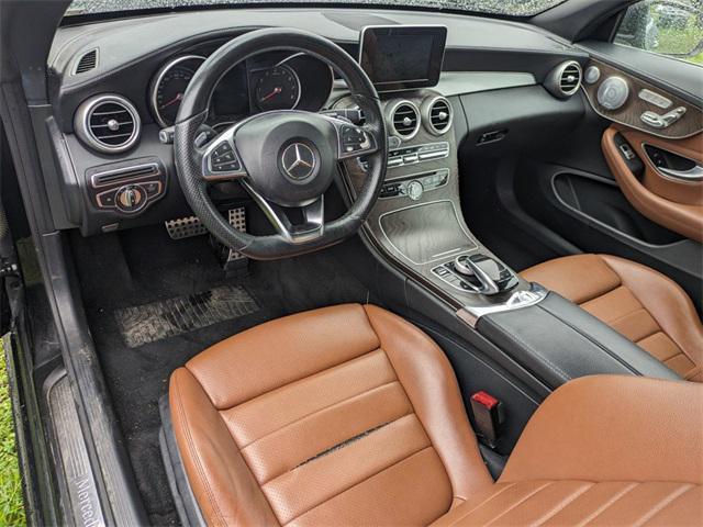 used 2017 Mercedes-Benz C-Class car, priced at $21,477