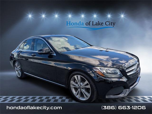 used 2018 Mercedes-Benz C-Class car, priced at $15,247