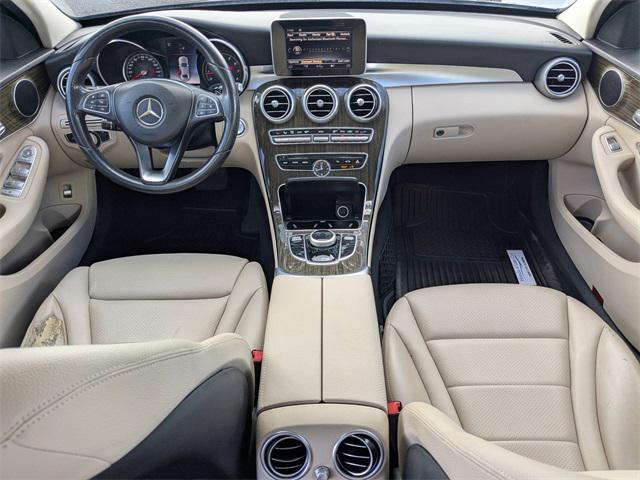 used 2018 Mercedes-Benz C-Class car, priced at $15,247
