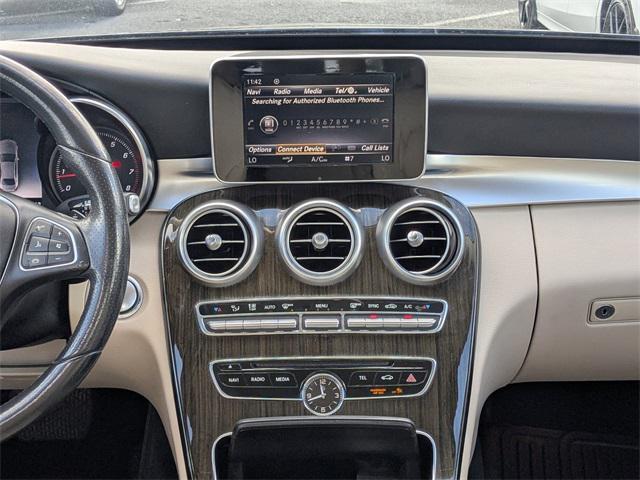 used 2018 Mercedes-Benz C-Class car, priced at $15,247
