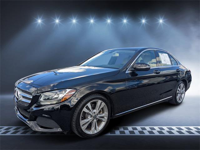 used 2018 Mercedes-Benz C-Class car, priced at $15,247