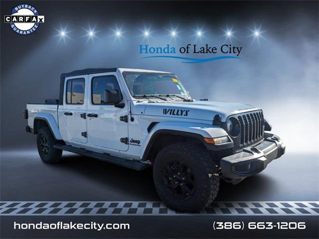 used 2021 Jeep Gladiator car, priced at $26,086