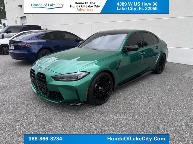 used 2023 BMW M3 car, priced at $89,700