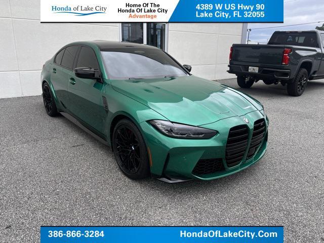 used 2023 BMW M3 car, priced at $89,700