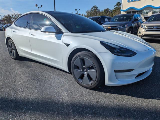 used 2022 Tesla Model 3 car, priced at $27,579