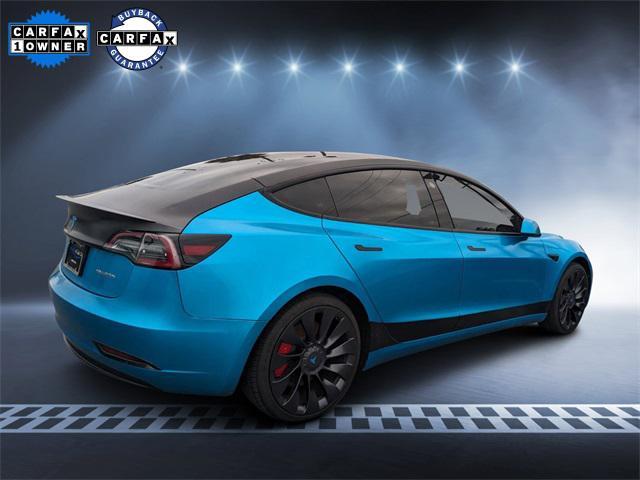 used 2022 Tesla Model 3 car, priced at $27,946