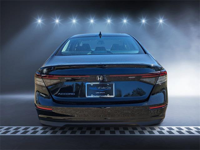 new 2025 Honda Accord car, priced at $30,419