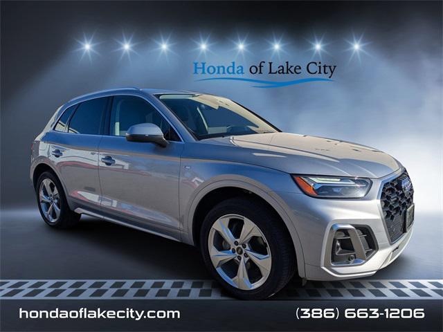used 2022 Audi Q5 car, priced at $21,038