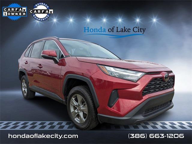 used 2022 Toyota RAV4 car, priced at $25,385