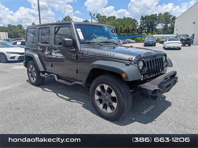 used 2018 Jeep Wrangler JK Unlimited car, priced at $16,751