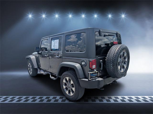 used 2018 Jeep Wrangler JK Unlimited car, priced at $16,589
