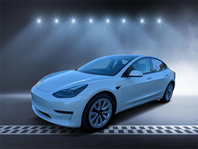 used 2023 Tesla Model 3 car, priced at $23,050