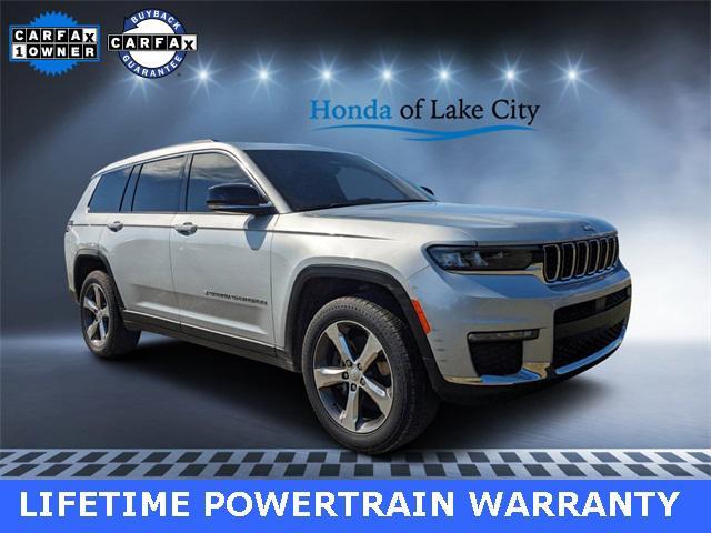 used 2021 Jeep Grand Cherokee L car, priced at $27,864