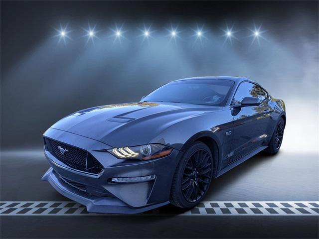 used 2018 Ford Mustang car, priced at $21,877