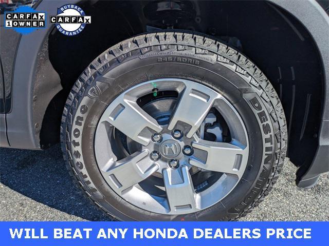 new 2025 Honda Ridgeline car, priced at $40,785