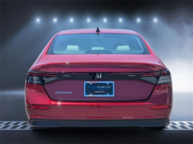 new 2025 Honda Accord car, priced at $31,915
