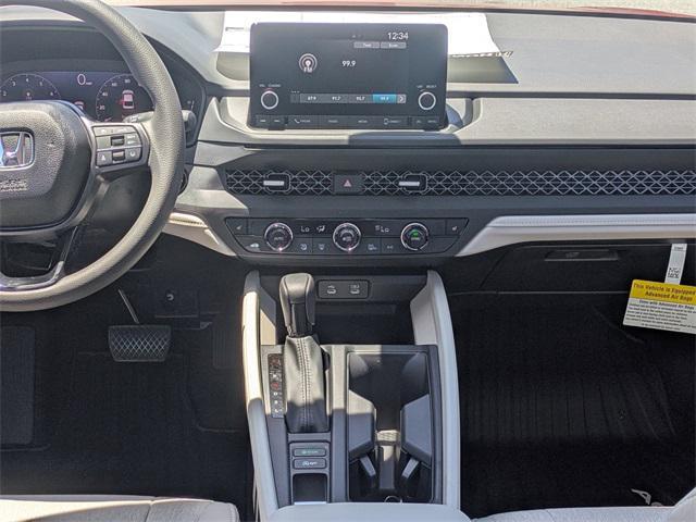new 2025 Honda Accord car, priced at $31,915