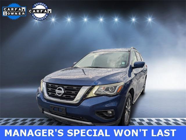used 2020 Nissan Pathfinder car, priced at $14,860