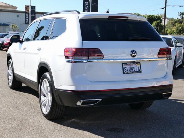 used 2021 Volkswagen Atlas car, priced at $22,500