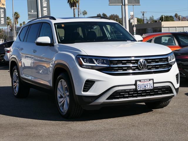 used 2021 Volkswagen Atlas car, priced at $22,500