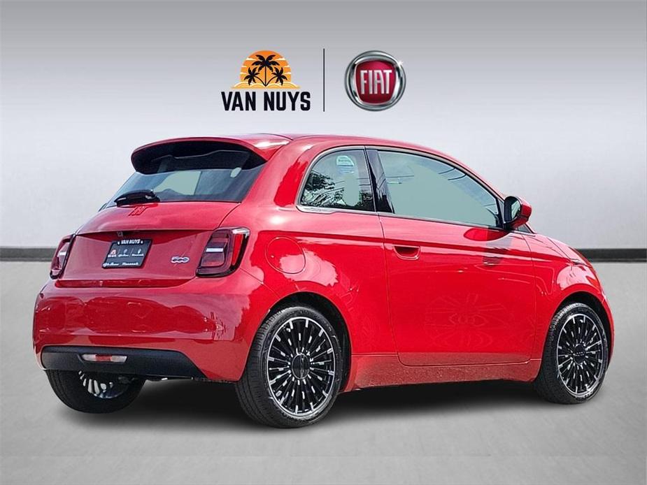 new 2024 FIAT 500e car, priced at $34,220