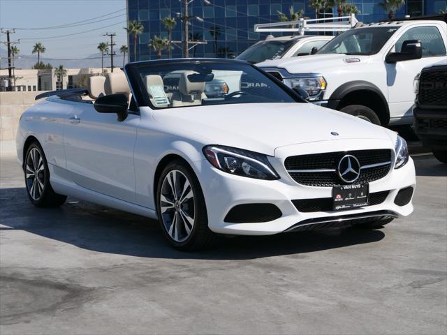 used 2018 Mercedes-Benz C-Class car, priced at $26,500