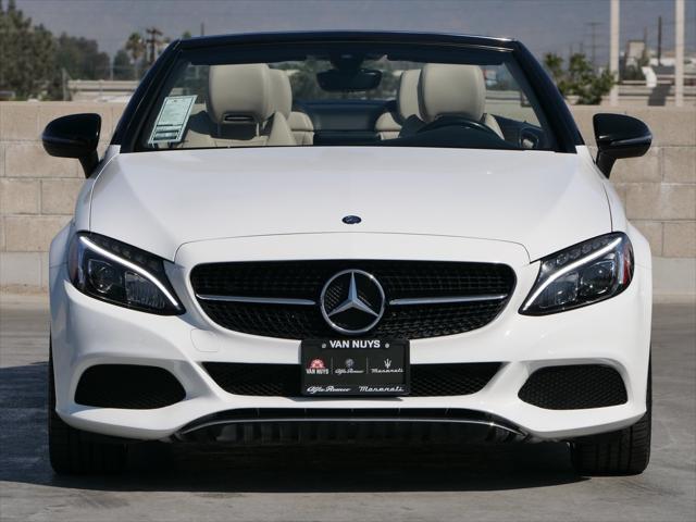 used 2018 Mercedes-Benz C-Class car, priced at $26,500