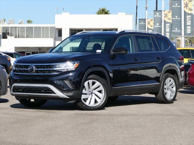 used 2021 Volkswagen Atlas car, priced at $28,000