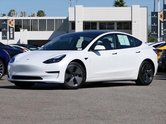 used 2023 Tesla Model 3 car, priced at $27,500