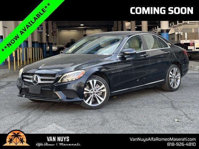 used 2021 Mercedes-Benz C-Class car, priced at $31,000