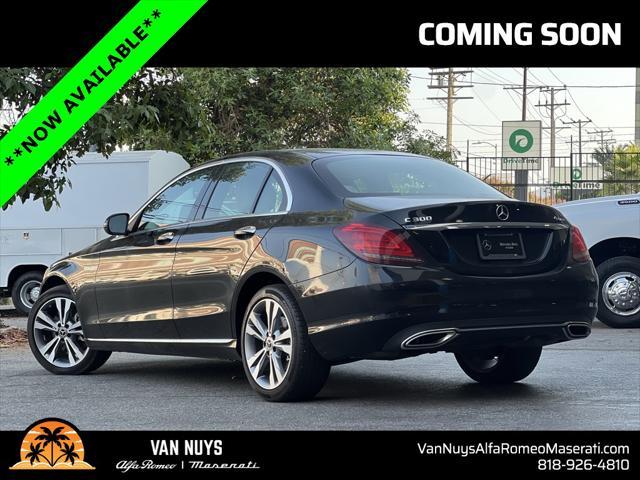 used 2021 Mercedes-Benz C-Class car, priced at $31,000