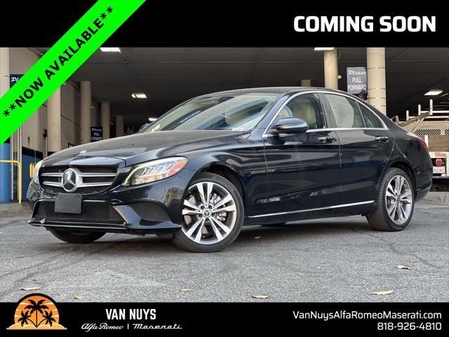 used 2021 Mercedes-Benz C-Class car, priced at $31,000