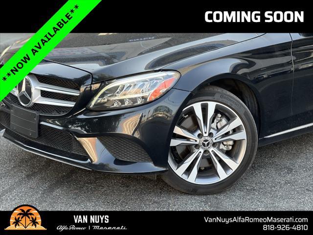 used 2021 Mercedes-Benz C-Class car, priced at $31,000