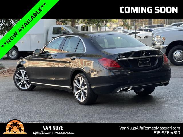 used 2021 Mercedes-Benz C-Class car, priced at $31,000